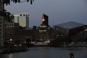 Hard Rock Baltimore by Night